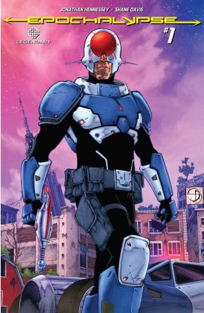 Epochalypse 1 published by Legendary with cover art by Shane Davis