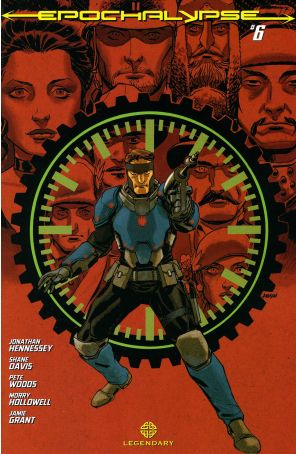 Epochalypse 6 published by Legendary with cover art by Shane Davis