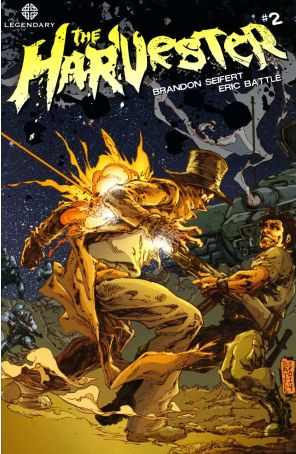The Harvester 2 published by Legendary with cover art by Eric Battle