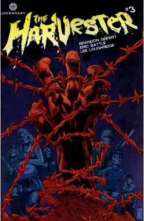 The Harvester 3 published by Legendary with cover art by Eric Battle