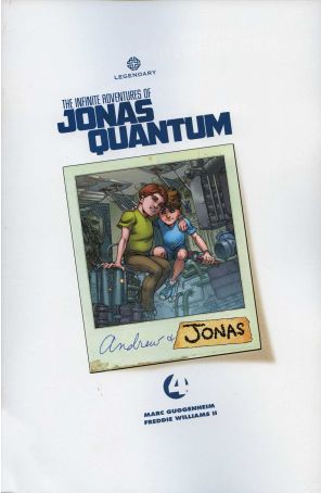 The Infinite Adventures Of Jonas Quantum 4 published by Legendary with cover art by Freddie Williams II