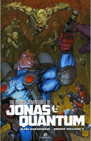 The Infinite Adventures Of Jonas Quantum 5 published by Legendary with cover art by Freddie Williams II