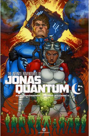 The Infinite Adventures Of Jonas Quantum 6 published by Legendary with cover art by Freddie Williams II