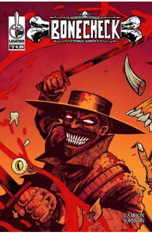 Bonecheck 3 published by Legends with cover art by Camron Johnson