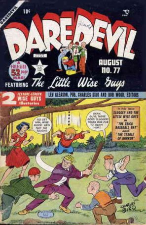 Daredevil (Lev Gleason) 77 published by Lev Gleason with cover art by Charles Biro