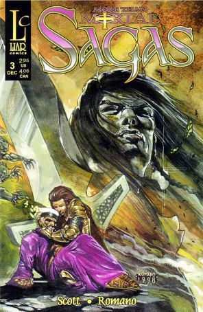 More Than Mortal: Sagas 3 published by Liar with cover art by Romano Molenaar