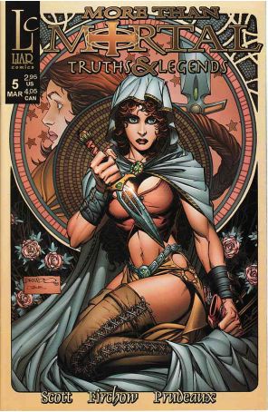 More Than Mortal: Truths And Legends 5 published by Liar with cover art by Brandon Peterson