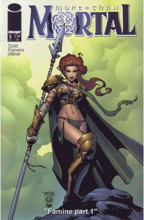 More Than Mortal 5A published by Image with cover art by Randy Green