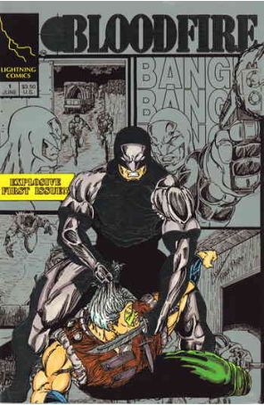 Bloodfire 1 Platinum Variant published by Lightning