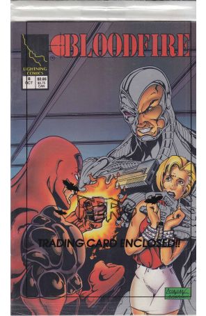 Bloodfire 5 (with card) published by Lightning with cover art by Julius Jackson
