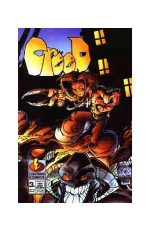 CreeD: Cranial Disorder 3B published by Lightning with cover art by Ethan Van Sciver