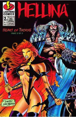 Hellina: Heart of Thorns 2B published by Lightning