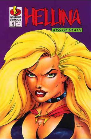Hellina: Kiss of Death 1 published by Lightning