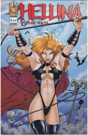 Hellina: Wicked Ways 1 (2nd) published by Lightning with cover art by Ivan Reis