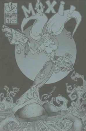 Moxi 1B published by Lightning with cover art by Bill McEvoy