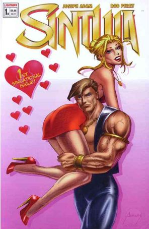 Sinthia 1B published by Lightning with cover art by Paul Abrams