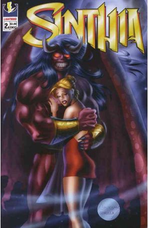 Sinthia 2B published by Lightning with cover art by Paul Abrams