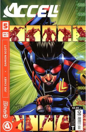 Accell 5 published by Lion Forge with cover art by Chriscross
