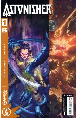 Astonisher 1A published by Lion Forge with cover art by Khary Randolph
