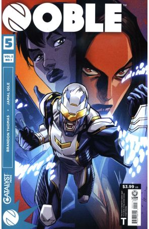 Noble 5A published by Lion Forge with cover art by Khary Randolph