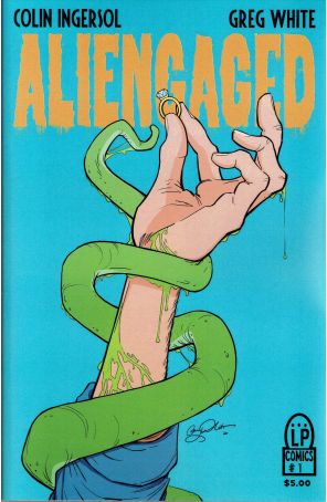 Aliengaged 1 published by Literati with cover art by Greg White