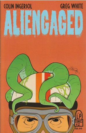 Aliengaged 2 published by Literati with cover art by Greg White