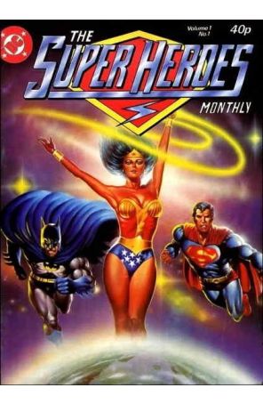Super Heroes Monthly (1st Series) 1 published by London Editions