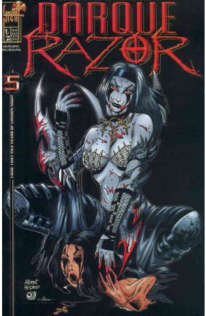 Darque Razor 0.5A published by London Night with cover art by Albert Holaso