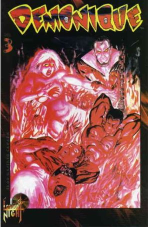 Demonique 3 published by London Night with cover art by P. Sky Owens
