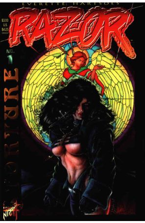 Razor: Torture 1 published by London Night with cover art by Stephen Sandoval