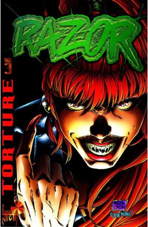 Razor: Torture 3A published by London Night with cover art by Rick Lyon