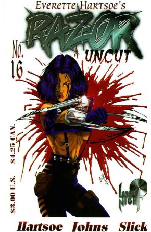 Razor: Uncut 16 published by London Night with cover art by Stephen Sandoval