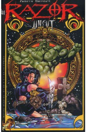 Razor: Uncut 41 published by London Night with cover art by Chris Gardner