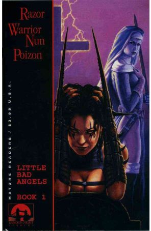 Razor/Warrior Nun/Poizon 1 published by London Night with cover art by Dorian Cleavenger