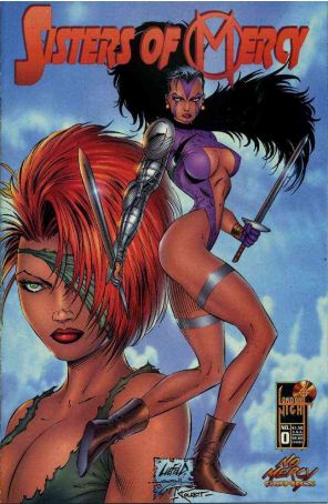Sisters of Mercy: Paradise Lost 0 published by London Night with cover art by Rob Liefeld