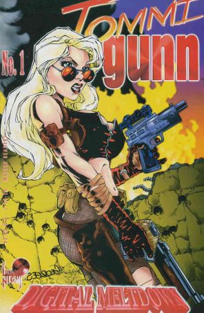 Tommi Gunn 1 published by London Night with cover art by Georges Jeanty