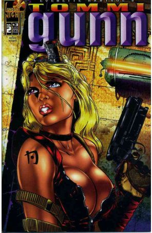 Tommi Gunn 2 published by London Night with cover art by Georges Jeantry, Mike taylor, and Eric Johnson
