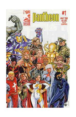 Pantheon (Lone Star) 1 published by Lone Star with cover art by Mike Leeke