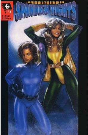 Spandex Tights 1 published by Lost Cause with cover art by Adam Hughes