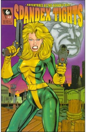 Spandex Tights 2 published by Lost Cause with cover art by Derrick Richardson