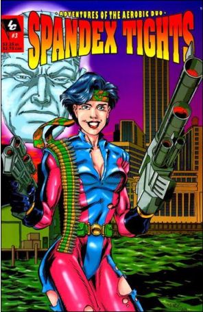 Spandex Tights 3 published by Lost Cause with cover art by Paris Cullins
