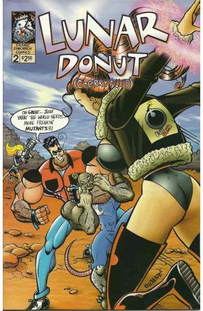 Lunar Donut 2 published by Cosmic Lunchbox Comics
