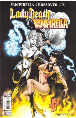 Vampirella Crossover 3 published by MG with cover art by Steven Hughes