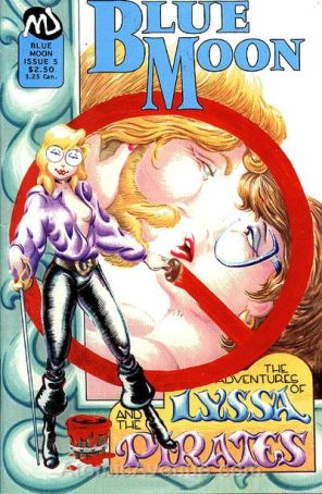 Blue Moon 5 published by MU with cover art by Charlie Wise