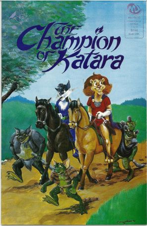 The Champion of Katara (Vol. 2) 1 published by MU with cover art by Monika Livingston
