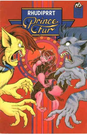 Rhudiprrt, Prince of Fur 5 published by MU with cover art by Phil Foglio