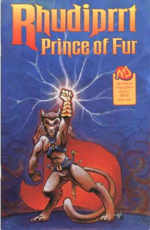 Rhudiprrt, Prince of Fur 7 published by MU with cover art by Tom Verre