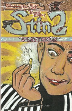 Stinz (3rd Series) 8 published by A Fine Line with cover art by Donna Barr