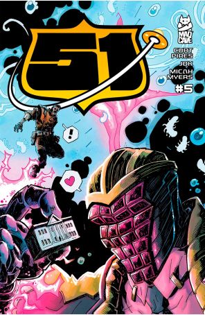 51 5 published by Mad Cave with cover art by Jok