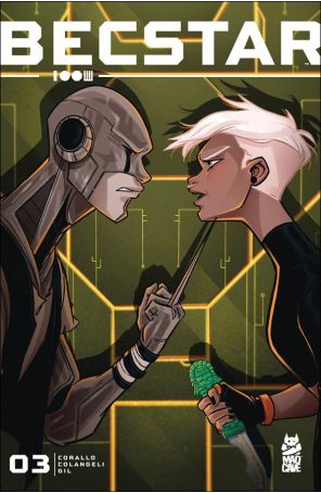 Becstar 3 published by Mad Cave with cover art by Sweeney Boo